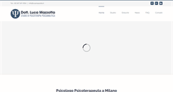 Desktop Screenshot of lucamazzotta.it