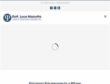 Tablet Screenshot of lucamazzotta.it